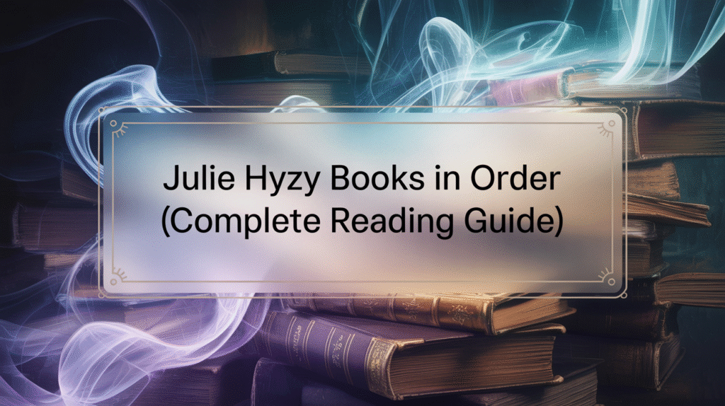 Julie Hyzy Books in Order (Complete Reading Guide)