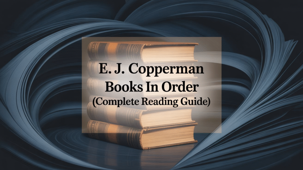 E. J. Copperman Books in Order (Complete Reading Guide)