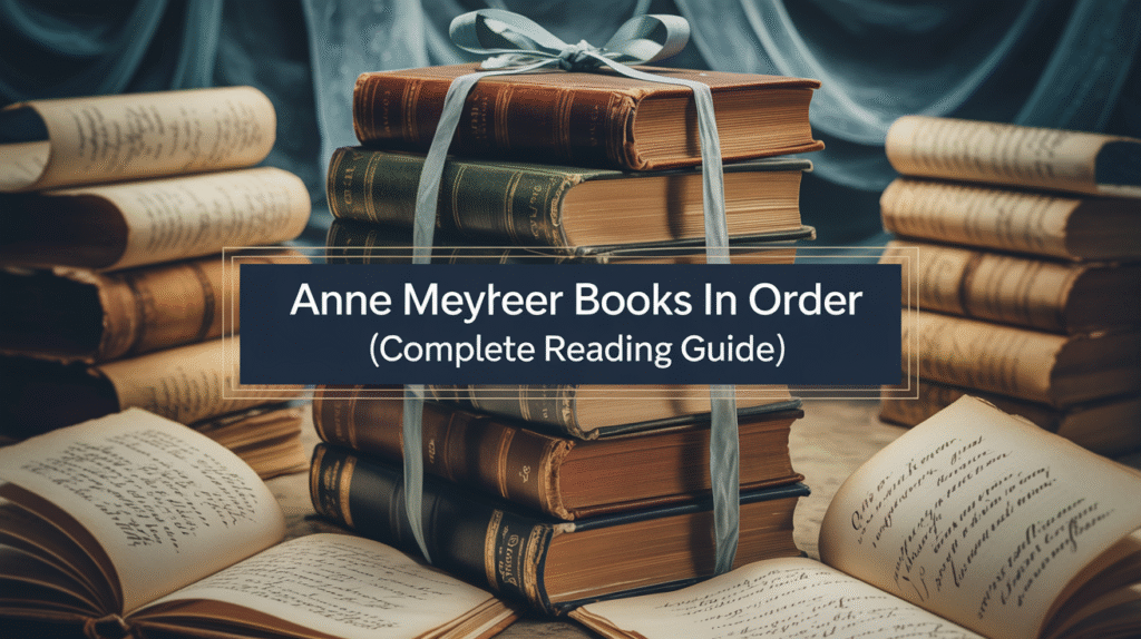 Anne Marie Meyer Books in Order (Complete Reading Guide)
