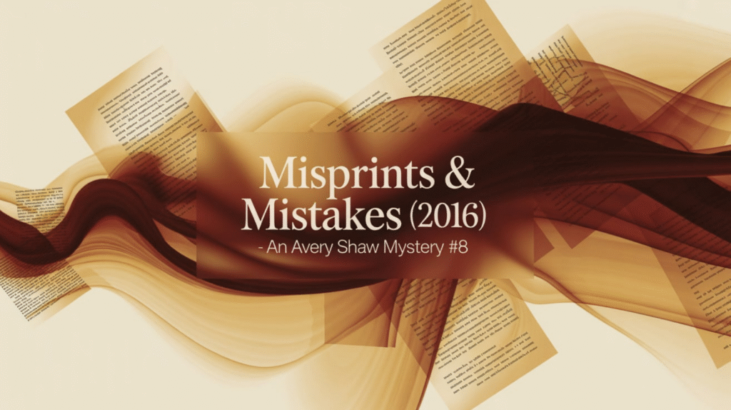 Misprints & Mistakes (2016) - An Avery Shaw Mystery #8