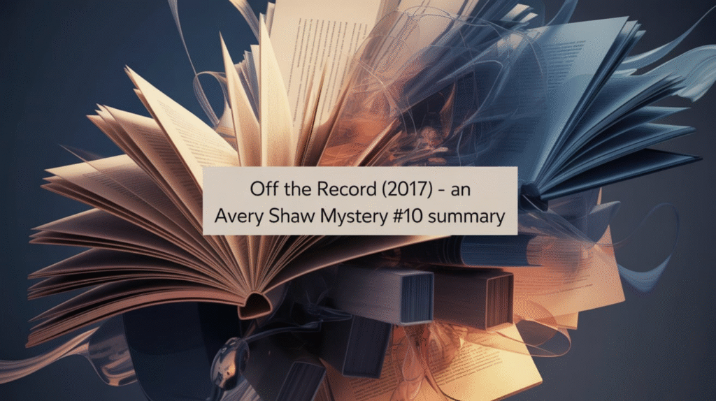 Off the Record (2017) - An Avery Shaw Mystery #10 Summary
