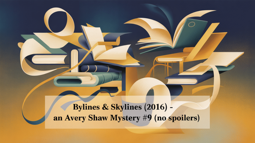 Bylines & Skylines (2016) - An Avery Shaw Mystery #9 (No Spoilers)