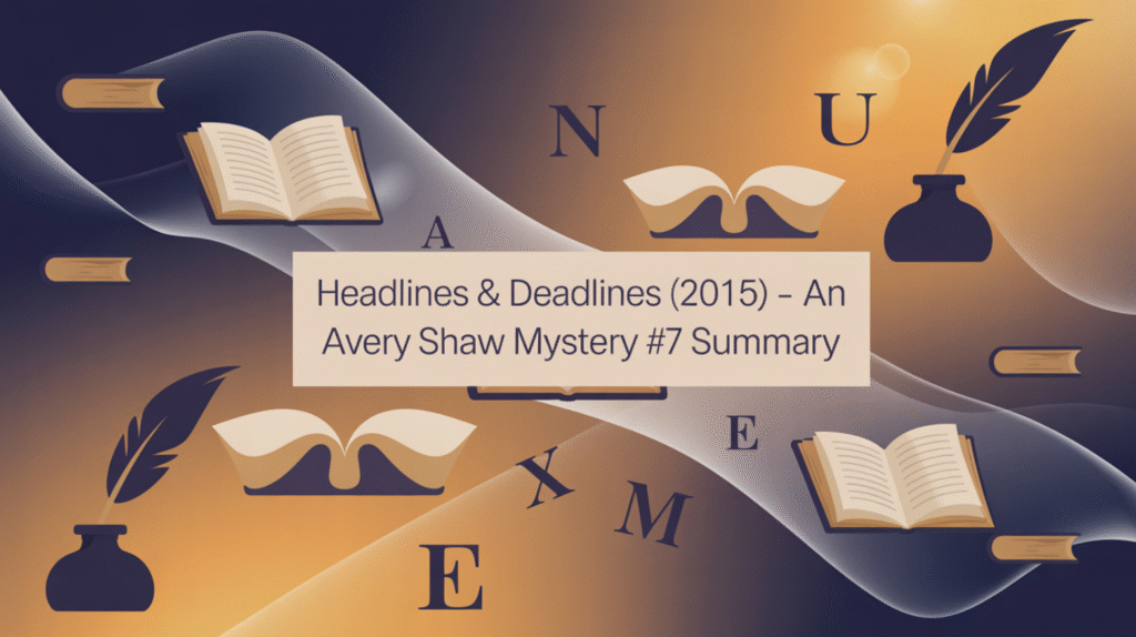 Headlines & Deadlines (2015) - An Avery Shaw Mystery #7 Summary