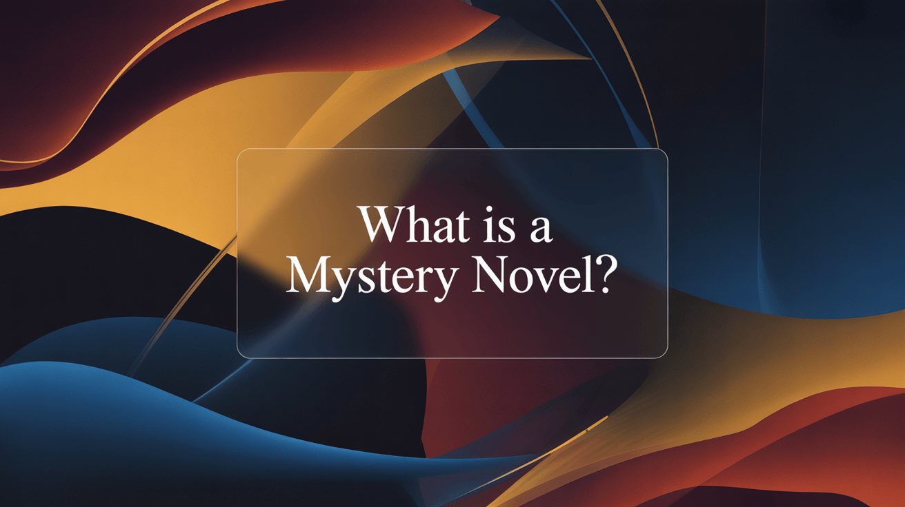 What Is a Mystery Novel?