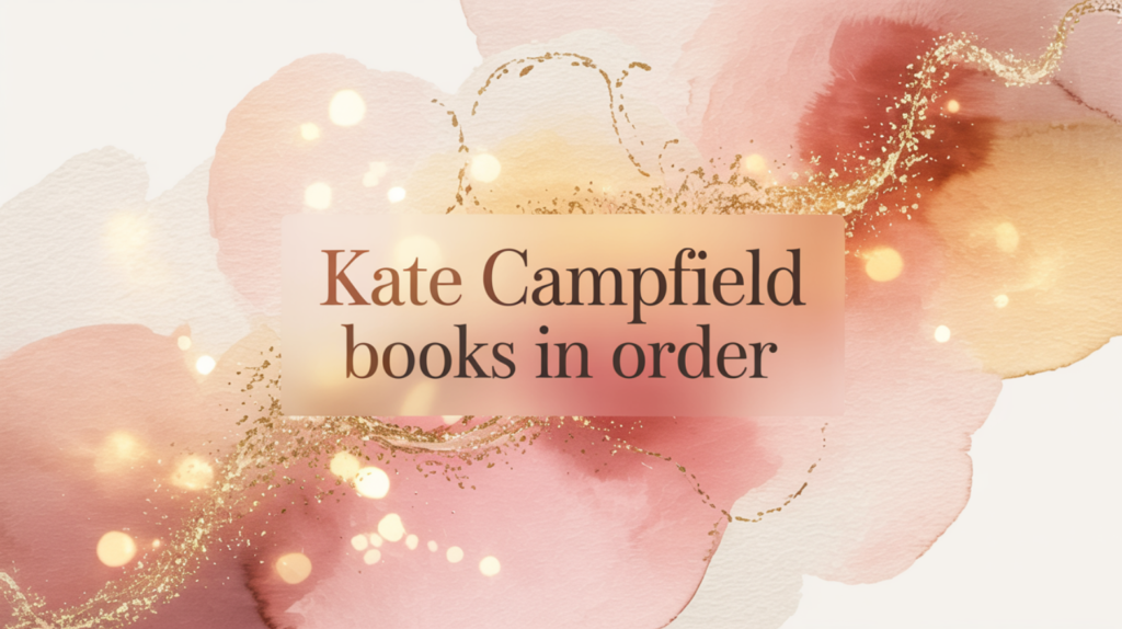 Kate Campfield Books in Order (Updated June 12, 2026)