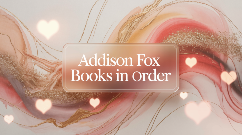 Addison Fox Books in Order (Updated June 12, 2026)