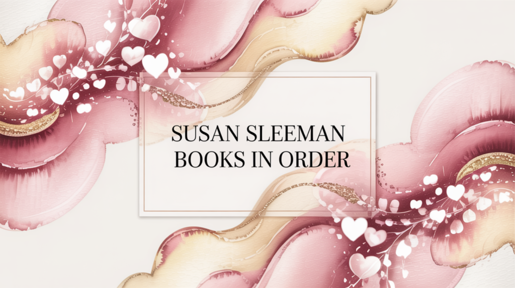 Susan Sleeman Books in Order (Updated June 12, 2026)