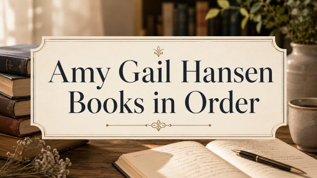 Amy Gail Hansen Books in Order (Updated July 24, 2026)