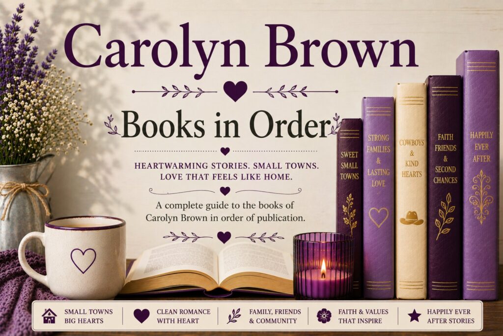 Carolyn Brown Books in Order, Updated July 24, 2026