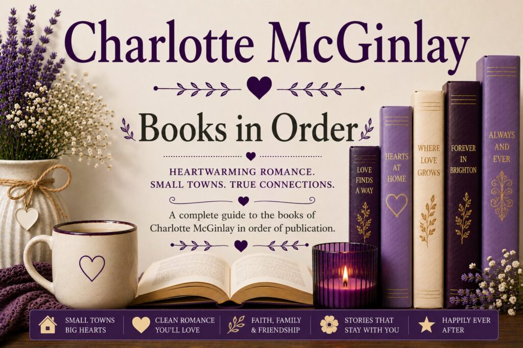 Charlotte McGinlay Books in Order, Updated July 24, 2026