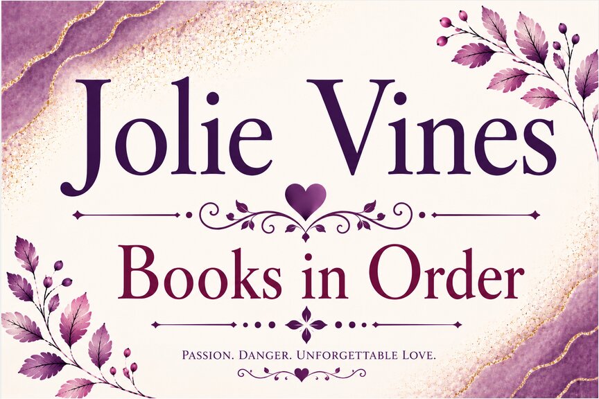 Jolie Vines Books in Order (Updated July 19, 2026)