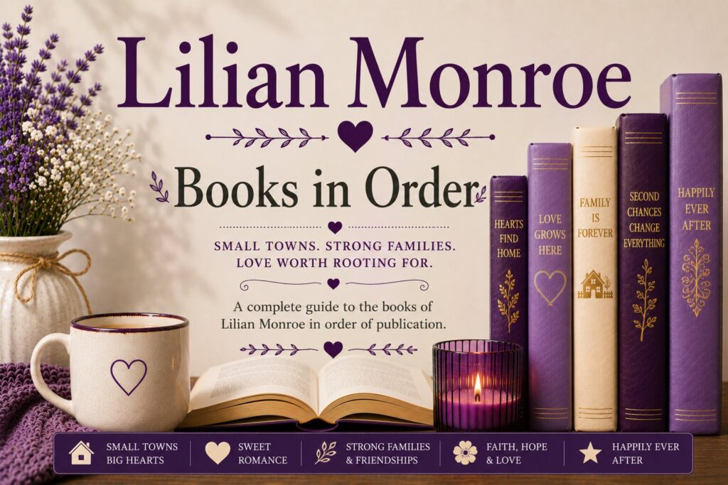 Lilian Monroe Books in Order, Updated July 24, 2026
