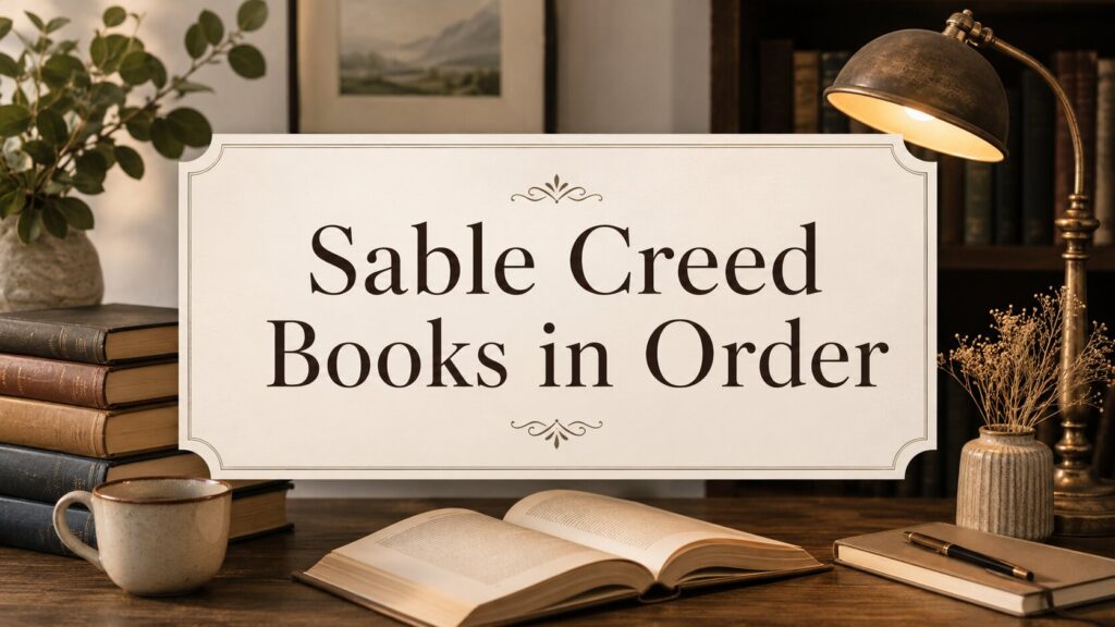 Sable Creed Books in Order (Updated July 24, 2026)